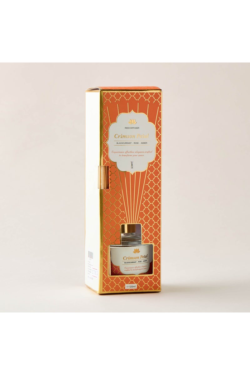 Golden Souk Crimson Petal Reed Diffuser - 120 ml - Image 4